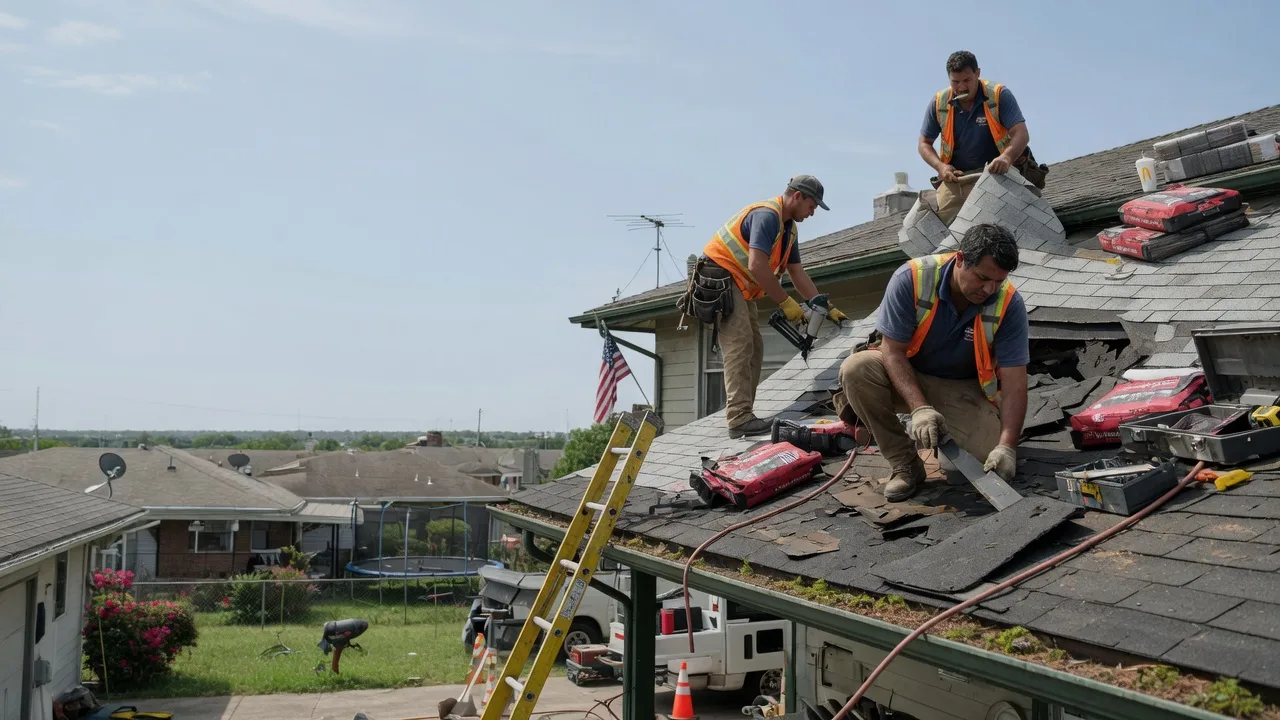 Roof Repair in Valliant, OK near me